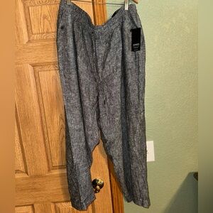 Jones New York Chino Pants with Textured Finish